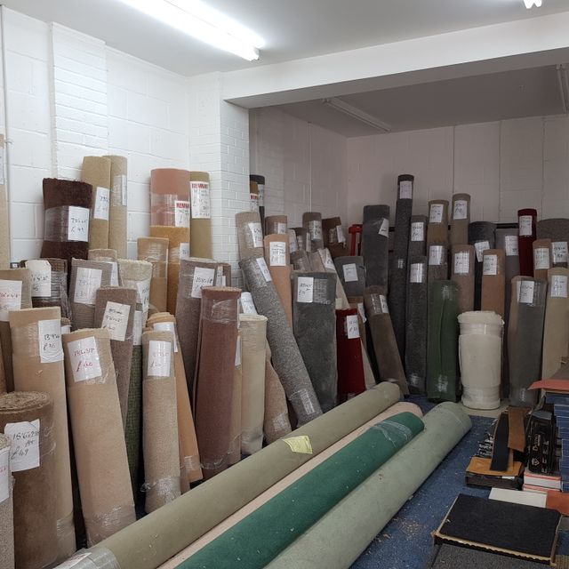 Carpet showroom