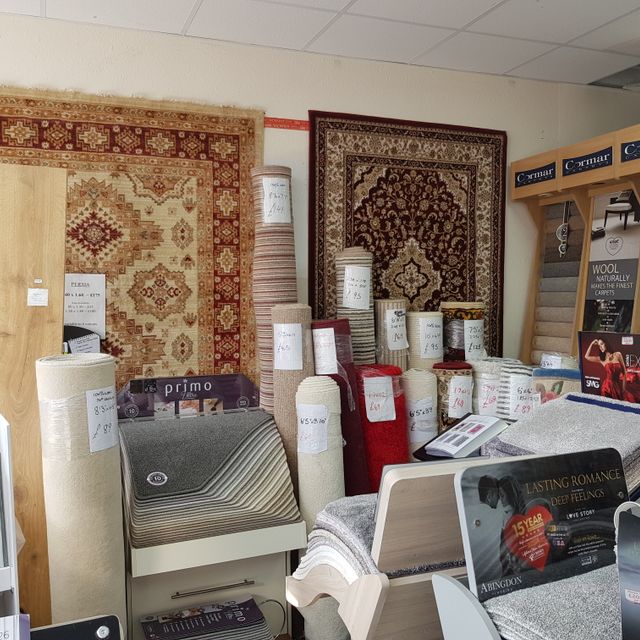 Carpet showroom