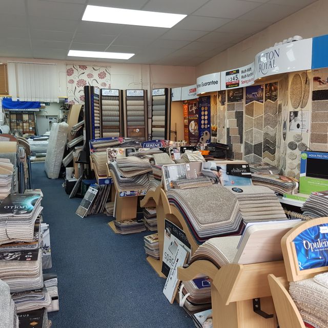 Carpet showroom