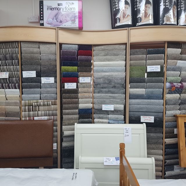 Carpet showroom